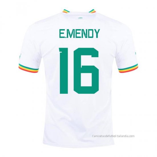 1ª Camiseta Senegal Jugador E.Mendy 2022 - Haga un click en la imagen para cerrar