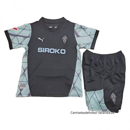 2ª Camiseta Sporting de Gijon Nino 2024-2025 - Haga un click en la imagen para cerrar