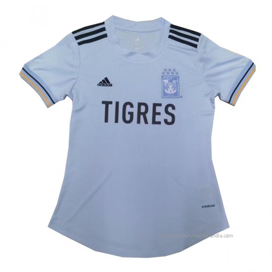 2ª Camiseta Tigres UANL Mujer 2021-2022 - Haga un click en la imagen para cerrar