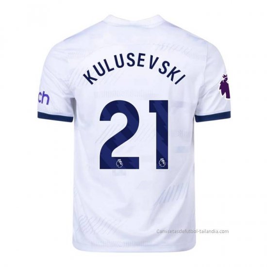 1ª Camiseta Tottenham Hotspur Jugador Kulusevski 2023-2024 - Haga un click en la imagen para cerrar