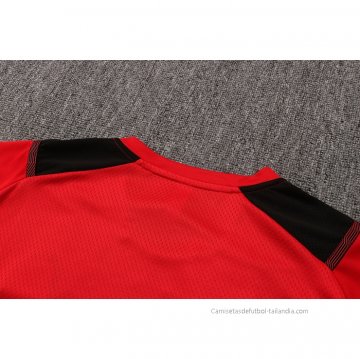 Camiseta de Entrenamiento AC Milan 2021-2022 Rojo
