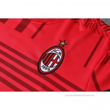 Camiseta de Entrenamiento AC Milan 2022-2023 Rojo