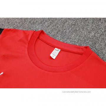 Camiseta de Entrenamiento AC Milan 2023-2024 Rojo