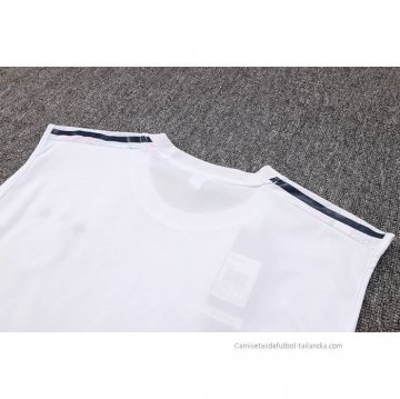 Camiseta de Entrenamiento Ajax Sin Mangas 2023-2024 Blanco