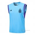 Camiseta de Entrenamiento Argentina Sin Mangas 2023-2024 Azul