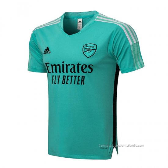 Camiseta de Entrenamiento Arsenal 2021-2022 Verde - Haga un click en la imagen para cerrar