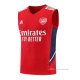 Camiseta de Entrenamiento Arsenal Sin Mangas 2022-2023 Rojo