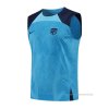 Camiseta de Entrenamiento Atletico Madrid Sin Mangas 2022-2023 Azul Camiseta de Entrenamiento Atletico Madrid Sin Mangas 2022-2023 Azul