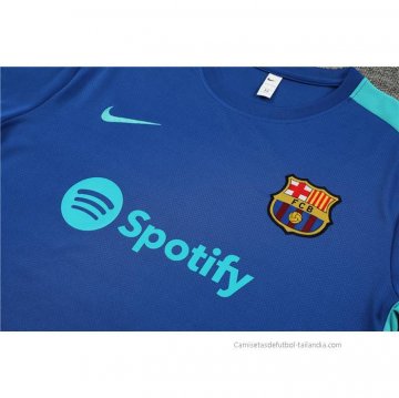 Camiseta de Entrenamiento Barcelona 2023-2024 Azul