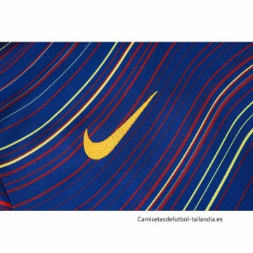 Camiseta de Entrenamiento Barcelona 2025-2026 Azul Amarillo