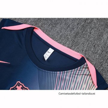 Camiseta de Entrenamiento Barcelona Sin Mangas 2025-2026 Negro Rosa