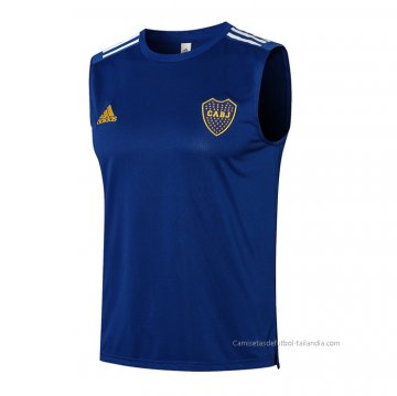 Camiseta de Entrenamiento Boca Juniors Sin Mangas 2021-2022 Azul