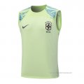 Camiseta de Entrenamiento Brasil Sin Mangas 2023-2024 Verde