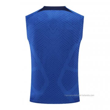 Camiseta de Entrenamiento Chelsea Sin Mangas 2022 Azul