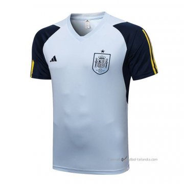 Camiseta de Entrenamiento Espana 2022-2023 Azul Camiseta de Entrenamiento Espana 2022-2023 Azul