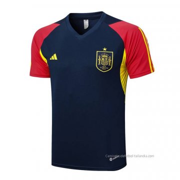 Camiseta de Entrenamiento Espana 2023-2024 Azul Camiseta de Entrenamiento Espana 2023-2024 Azul