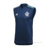 Camiseta de Entrenamiento Flamengo Sin Mangas 2021 Azul Camiseta de Entrenamiento Flamengo Sin Mangas 2021 Azul