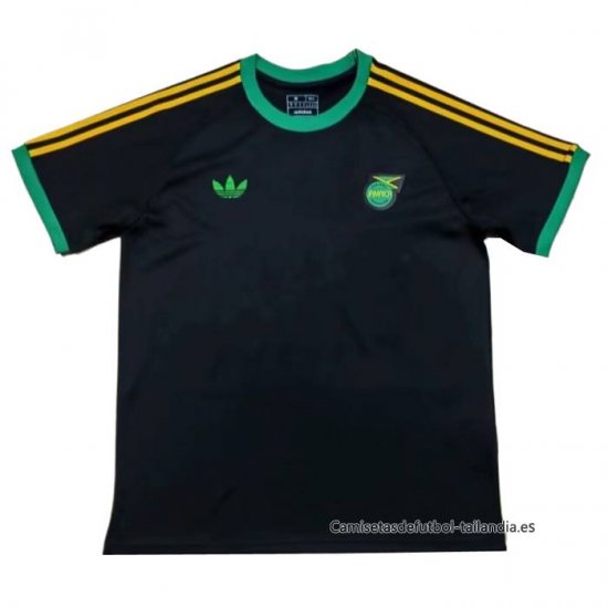 Camiseta de Entrenamiento Jamaica 2024-2025 Negro - Haga un click en la imagen para cerrar