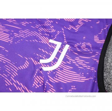 Camiseta de Entrenamiento Juventus Sin Mangas 2023-2024 Purpura
