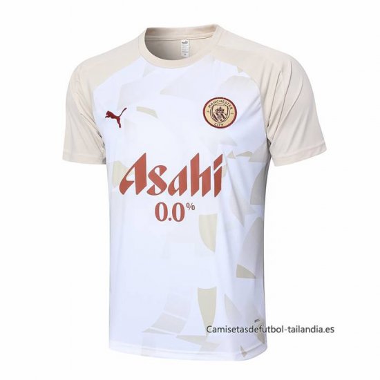 Camiseta de Entrenamiento Manchester City 2024-2025 Amarillo - Haga un click en la imagen para cerrar