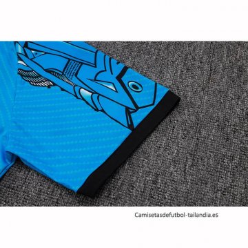 Camiseta de Entrenamiento Napoli 2025-2026 Azul