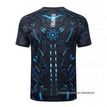 Camiseta de Entrenamiento Napoli 2025-2026 Negro