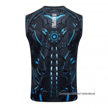 Camiseta de Entrenamiento Napoli Sin Mangas 2025-2026 Negro