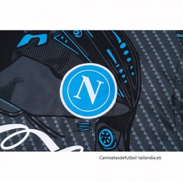 Camiseta de Entrenamiento Napoli Sin Mangas 2025-2026 Negro