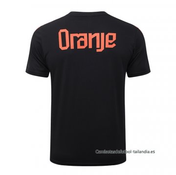 Camiseta de Entrenamiento Paises Bajos 2026-2027 Negro