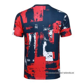 Camiseta de Entrenamiento Paris Saint-Germain 2024-2025 Azul y Rojo