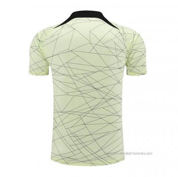 Camiseta de Entrenamiento Paris Saint-Germain Jordan 2023-2024 Amarillo