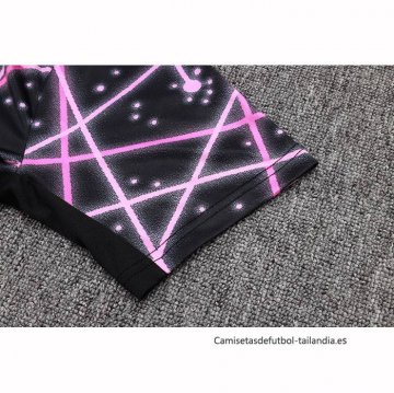 Camiseta de Entrenamiento Paris Saint-Germain Jordan 2025-2026 Negro Rosa