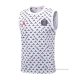 Camiseta de Entrenamiento Paris Saint-Germain Jordan Sin Mangas 2022-2023 Blanco