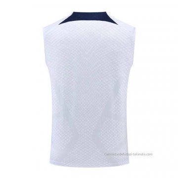 Camiseta de Entrenamiento Paris Saint-Germain Sin Mangas 2022-2023 Blanco
