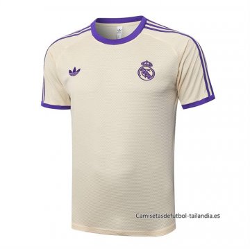 Camiseta de Entrenamiento Real Madrid 2025-2026 Amarillo