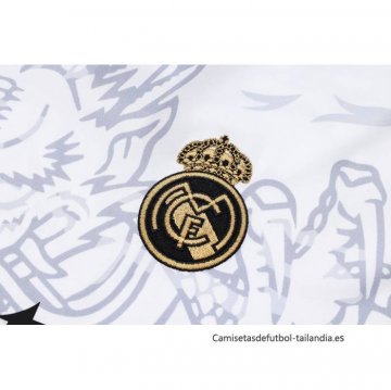 Camiseta de Entrenamiento Real Madrid Dragon 2024-2025 Blanco