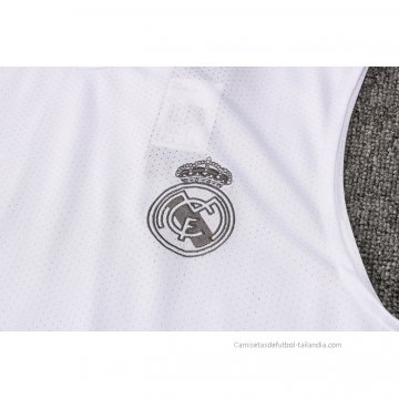 Camiseta de Entrenamiento Real Madrid Sin Mangas 2021-2022 Blanco