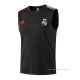 Camiseta de Entrenamiento Real Madrid Sin Mangas 2021-2022 Gris