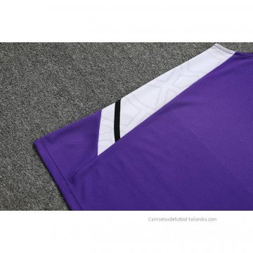 Camiseta de Entrenamiento Real Madrid Sin Mangas 2022-2023 Purpura