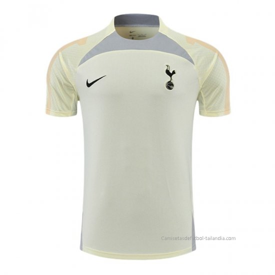 Camiseta de Entrenamiento Tottenham Hotspur 2022-2023 Beige - Haga un click en la imagen para cerrar