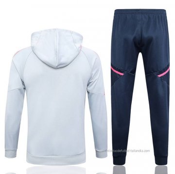 Chandal con Capucha del Arsenal 2023-2024 Gris