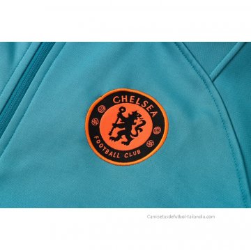 Chandal con Capucha del Chelsea 2021-2022 Verde