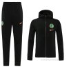 Chandal con Capucha del Inter Milan 2021 Negro Chandal con Capucha del Inter Milan 2021 Negro