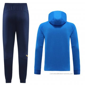 Chandal con Capucha del Italia 2022-2023 Azul