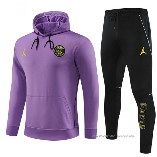 Chandal con Capucha del Paris Saint-Germain Jordan 2023 Purpura - Haga un click en la imagen para cerrar