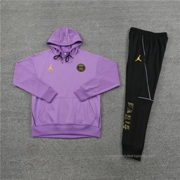 Chandal con Capucha del Paris Saint-Germain Jordan Nino 2023 Purpura
