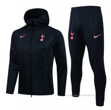 Chandal con Capucha del Tottenham Hotspur 2021-2022 Azul Chandal con Capucha del Tottenham Hotspur 2021-2022 Azul