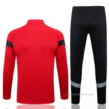 Chandal de Chaqueta del AC Milan 2022-2023 Rojo