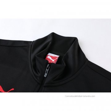 Chandal de Chaqueta del AC Milan 2022-2023 Negro