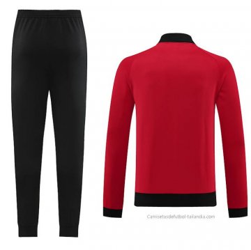 Chandal de Chaqueta del AC Milan 2023-2024 Rojo